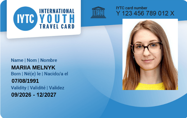 Зразок картки IYTC